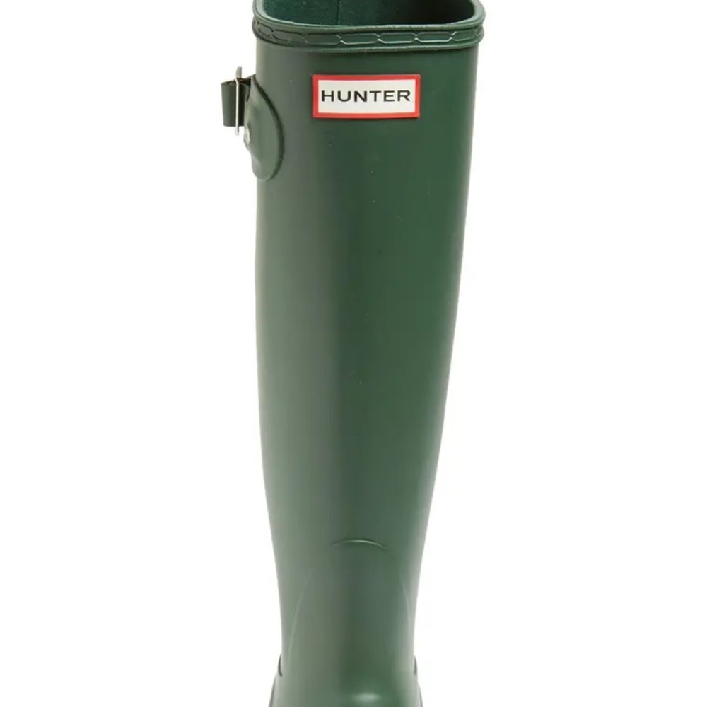 NEW Hunter Original green tall rain boots SIZE 7 8 10 - Picture 2 of 11
